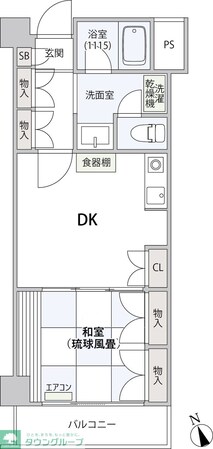 コンフォート文京小石川の物件間取画像